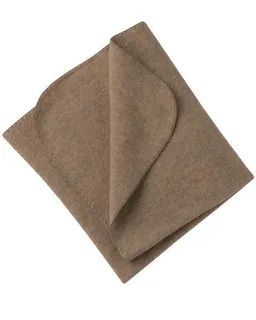 Engel Engel Natur Baby Schurwoll-Fleece Decke mit Muschelkante – Produktbild 1 von 1