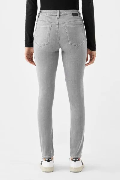 DAWN Damen Jeans SUN UP Organic Powerstretch DAWN Bio-Baumwolle, Blue, – Produktbild 4 von 5