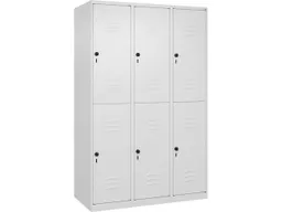 C+P C+P Doppelstock-Spind Classic PLUS, 6 Fächer, 1850x1200x500mm – Produktbild 1 von 1