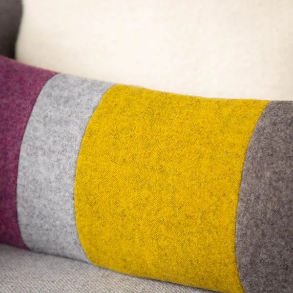 nahtur-design nahtur-design Rückenkissen mit Wollefüllung | Rückenstützkissen, No_4 (bunt), – Produktbild 3 von 4