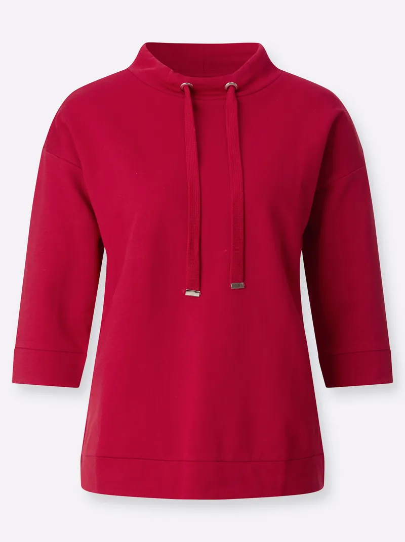 Witt Sweatshirt rot, Rot, – Produktbild 2 von 2