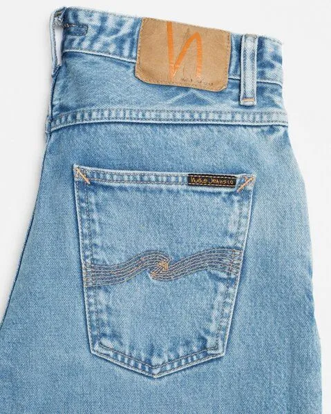 Nudie Jeans Nudie Jeans Wide Leg Jeans Clean Eileen - Desert Light Blue – Produktbild 4 von 4