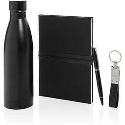 SWISS PEAK SWISS PEAK RCS Deluxe Business-Set mit Flasche, Schwarz, – Produktbild 1 von 1