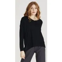 Givn Berlin Givn Berlin Damen Sweater aus TENCEL Modal "Jules", Black, – Produktbild 1 von 1