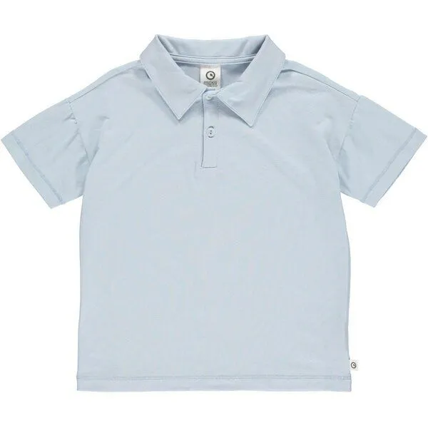 Fred's World by Green Cotton Fred's World by Green Cotton Polo - T-Shirt, Hellblau, – Produktbild 1 von 1