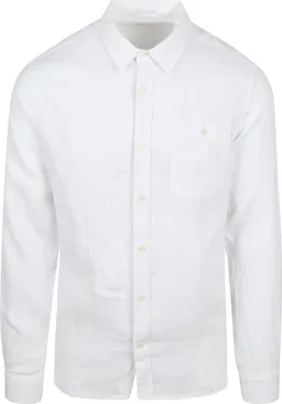 KnowledgeCotton Apparel KnowledgeCotton Apparel Hemd Leinen Weiß - Größe L – Produktbild 1 von 1