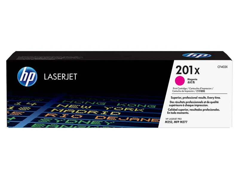 Hewlett Packard hp Druckkassette CF403X, Nr. 201X magenta – Produktbild 1 von 1