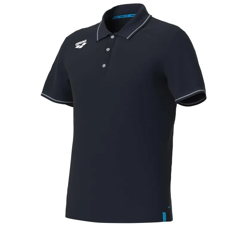 arena Polo-Shirt aus Baumwolle Arena Team Solid, Bleu, – Produktbild 1 von 2