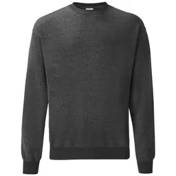 Fruit Of The Loom Fruit of the Loom Classic Sweater 16.2202 Gr. L dark heather grey – Produktbild 1 von 1