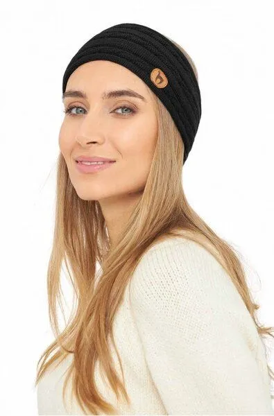 Apu Kuntur Apu Kuntur Stirnband Suave aus 100% Baby Alpaka, Schwarz, – Produktbild 1 von 4