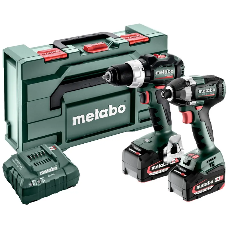 Metabo Metabo Akku Combo Set 2.8.4 18V, BS 18 LT BL + SSD 18 LT 200 BL, metaBOX 145 L – Produktbild 1 von 1