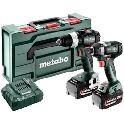 Metabo Metabo Akku Combo Set 2.8.4 18V, BS 18 LT BL + SSD 18 LT 200 BL, metaBOX 145 L – Produktbild 1 von 1