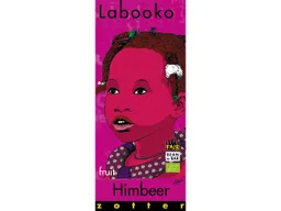 Zotter Zotter Bio-Schokolade 'Labooko' mit individuell gestalteter Banderole Himbeer 35 g – Produktbild 1 von 1