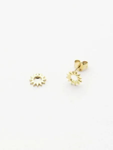 Jewelberry Jewelberry Stecker Modell: Tiny Sun, Vergoldet, – Produktbild 1 von 1