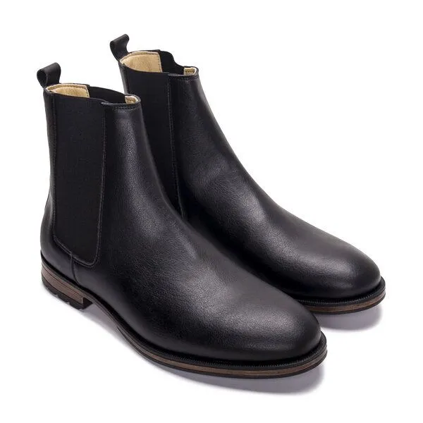 Nae Vegan Shoes Nae Vegan Shoes NAE Basti - Stiefel Vegane Herren, Schwarz, – Produktbild 2 von 4