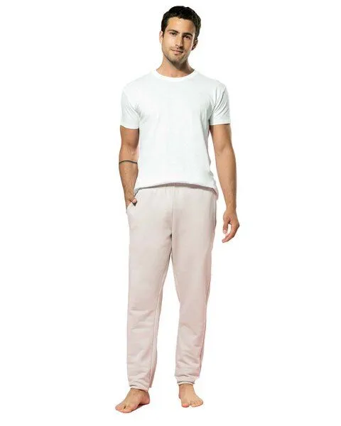 YTWOO YTWOO Herren Bio Jogginghose aus Fleece, Beige, – Produktbild 1 von 3