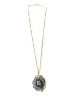 Crystal and Sage Crystal and Sage Amethyst Stalaktit Halskette – Produktbild 1 von 1