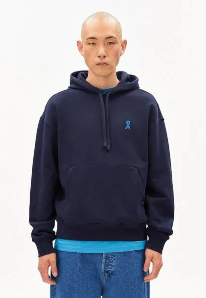 ARMEDANGELS ARMEDANGELS DETOX ARTWORK Herren Sweatshirt aus Bio-Baumwolle, Tinted navy, – Produktbild 1 von 4