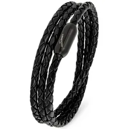 Simaru Simaru Echtleder- /Wickelarmband für Damen & Herren mit Magnetverschluss – Produktbild 1 von 1