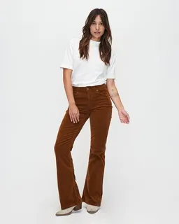Kuyichi Kuyichi Damen vegan Jeans Flare Lisette Corduroy Goldbraun – Produktbild 1 von 1