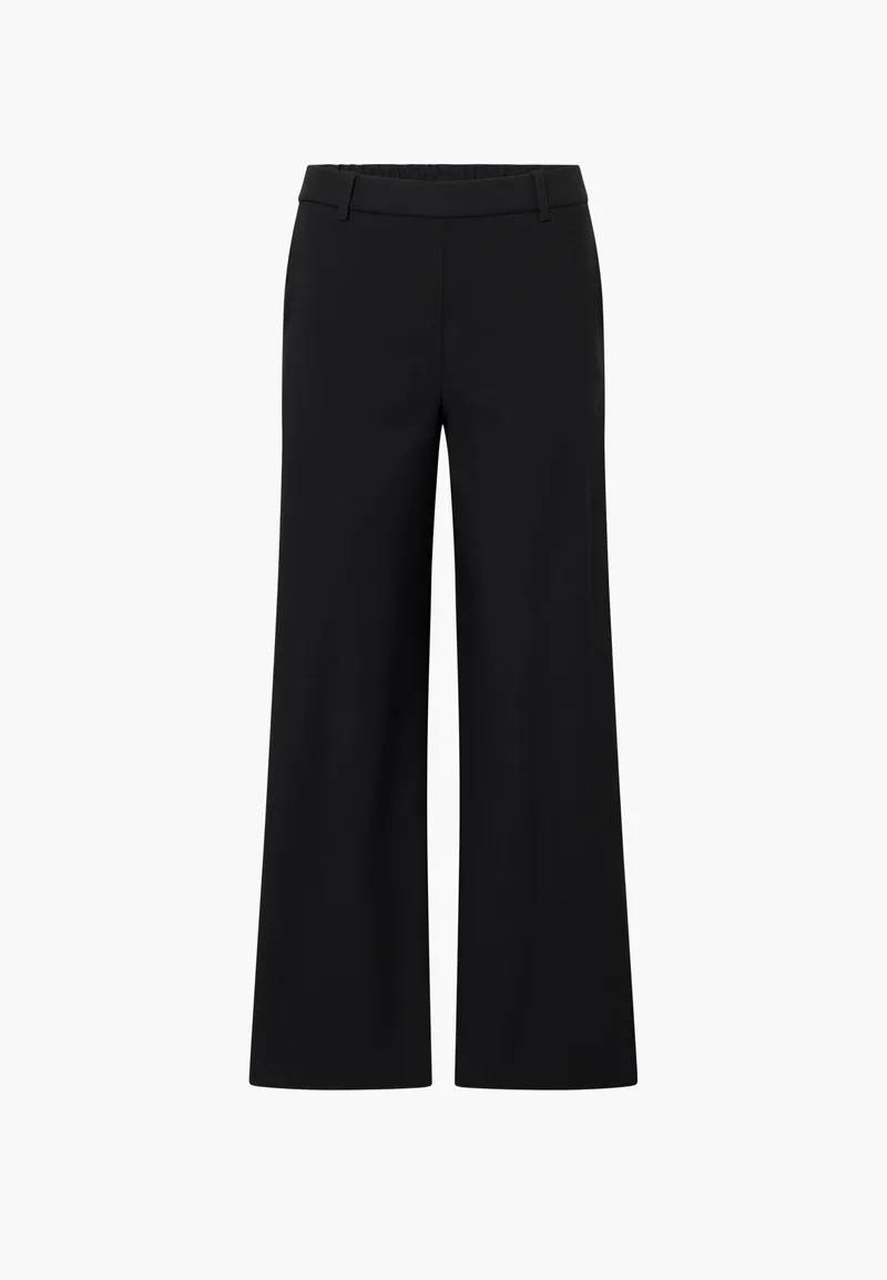 LAURIE LAURIE Damen vegan Hose Alice Loose Mittellang Schwarz, Schwarz, – Produktbild 1 von 2