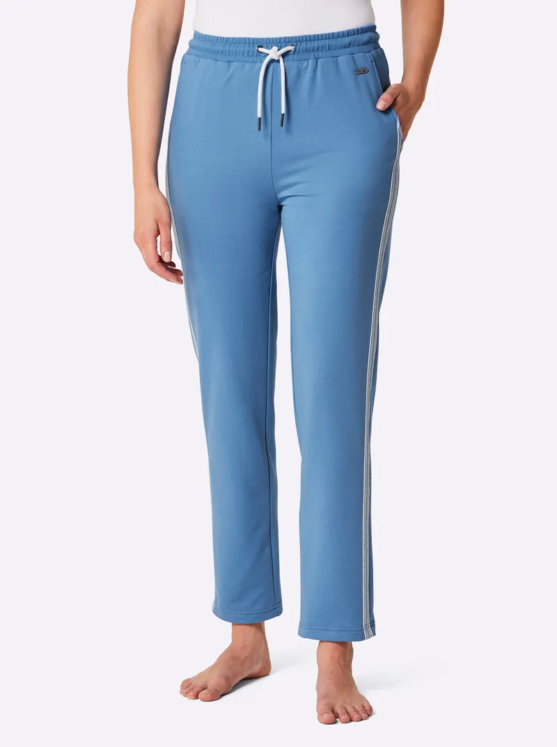 feel good Hose mittelblau, Mittelblau, – Produktbild 1 von 3