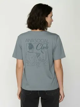GreenBomb GREENBOMB Anti Social Nova - Kastiges T-Shirt aus Bio-Baumwolle / hochwertiger Print / GOTS / Fair & Vegan – Produktbild 1 von 1