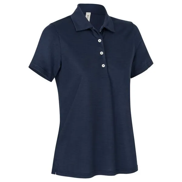 Kaipara - Merino Sportswear Kaipara - Merino Sportswear URBAN Merino Poloshirt Damen Kurzarm Regular 150, Navy, – Produktbild 2 von 2