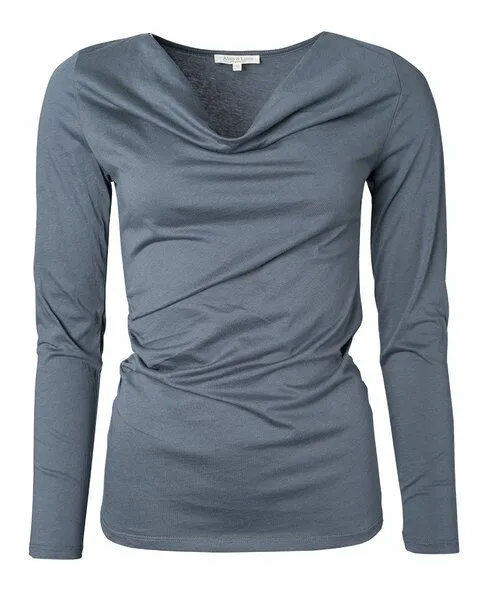 Alma & Lovis Alma & Lovis Cascade Shirt, Dunkelgrün, – Produktbild 1 von 2