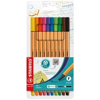 Stabilo STABILO Fineliner "point 88", ISCC Plus 96%, 10er-Set – Produktbild 2 von 2
