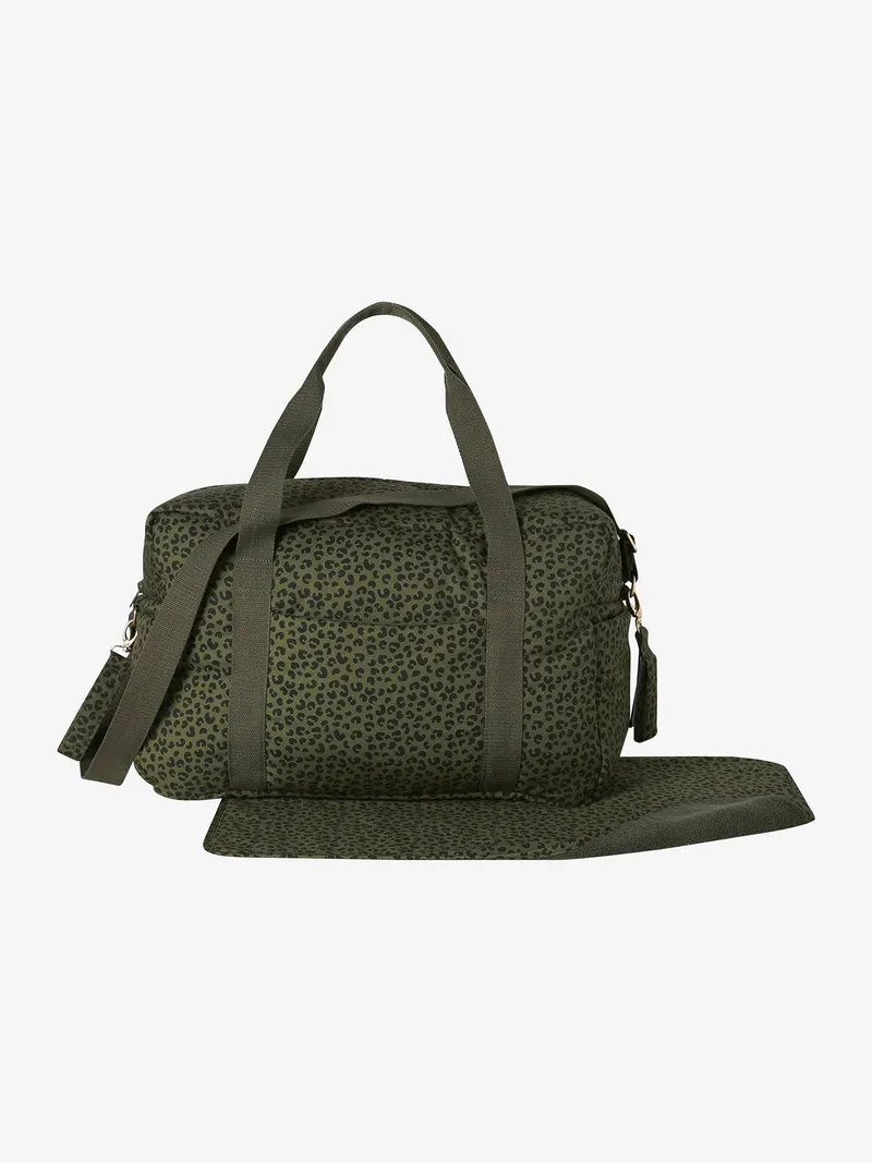 Vertbaudet Wickeltasche CATALINA, Grün leo, – Produktbild 4 von 4