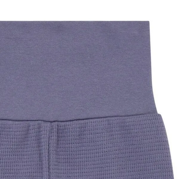 Sense Organics sense-organics KARLI Babyhose Classic Waffel-Jersey von Sense Organics, Blaugrau, – Produktbild 3 von 3
