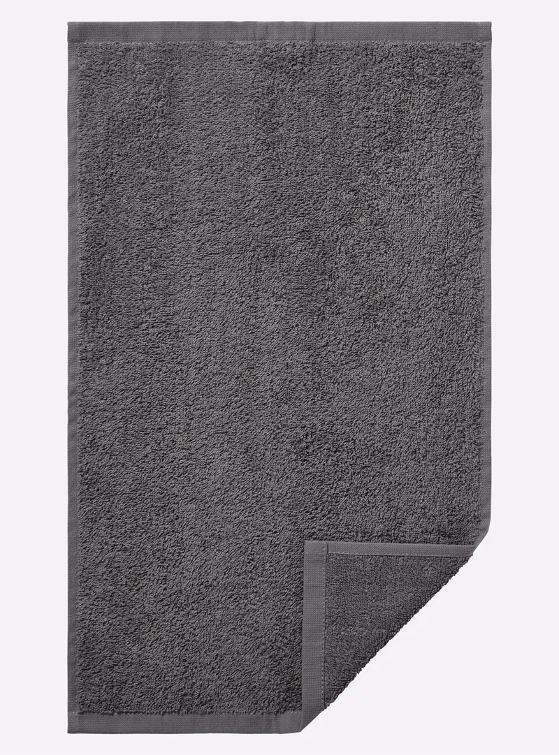 wäschepur Handtuch grau, Grau, – Produktbild 3 von 3