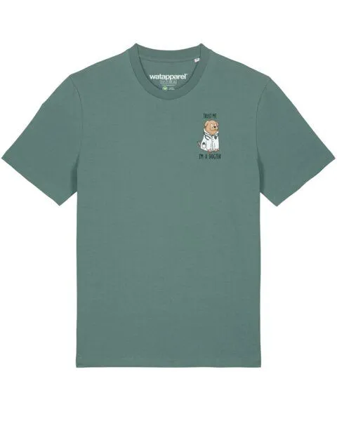 watapparel watapparel T-Shirt Unisex Dogtor, Green bay, – Produktbild 1 von 3