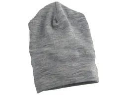 Engel natur Engel Natur Baby und Kinder Mütze Helmmütze Wolle Seide melange-grau Gr.98/104 (48-50 cm) – Produktbild 1 von 1