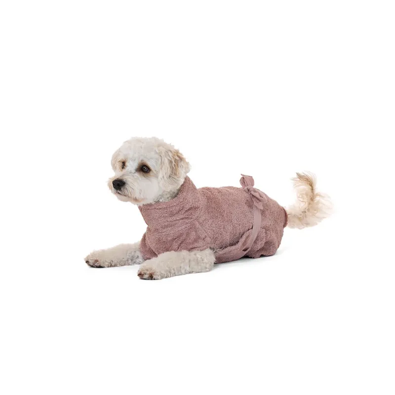 Lills Lills Lill's Hundebademantel "Pink Berry" 35 cm – Produktbild 1 von 2