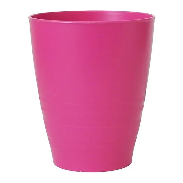 Biodora Biodora Bio-Trinkbecher (0,25 l) – Einzeln oder im 4er-Set – Biokunststoff auf Stärkebasis – Stapelbar, Pink, – Produktbild 1 von 2