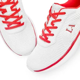 Lascana Sneaker weiß/rot – Produktbild 1 von 1