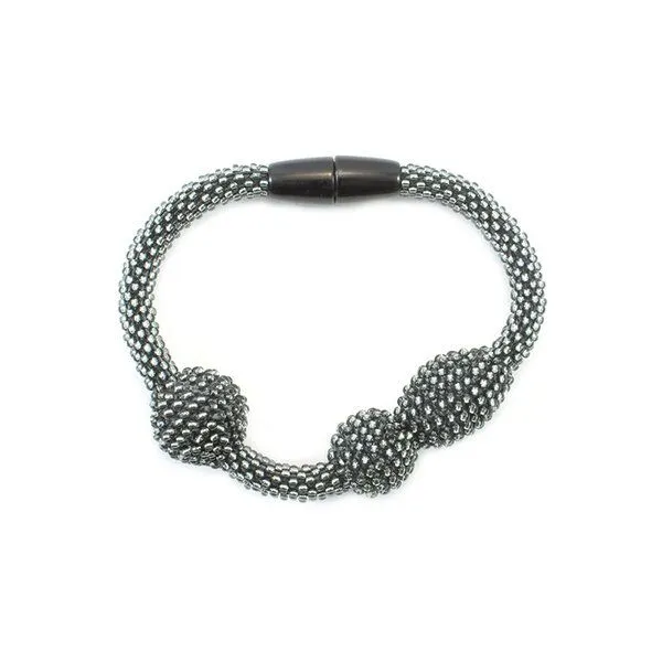 Sakiba Sakiba Armband Fridi, Silbergrau, – Produktbild 3 von 4