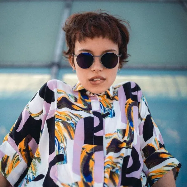TAKE A SHOT TAKE A SHOT Sonnenbrille Liam Schwarzes Eichenholz, Schwarz, – Produktbild 4 von 4