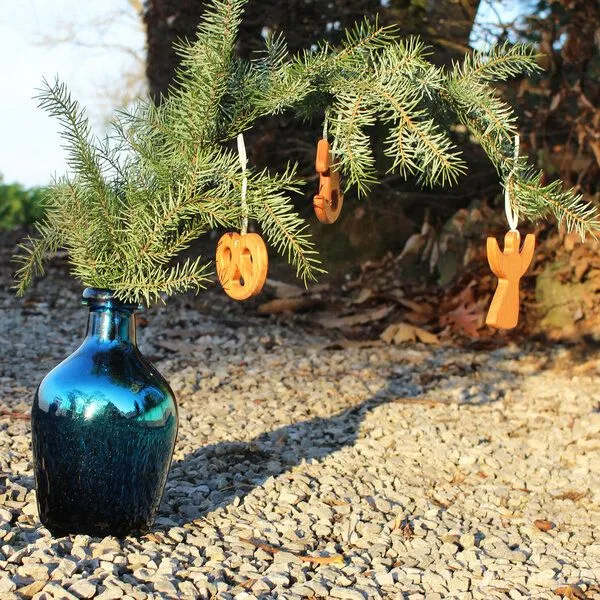 Mitienda Shop Mitienda Shop Dekovase Espejo blau silber | Blumenvase – Produktbild 4 von 4