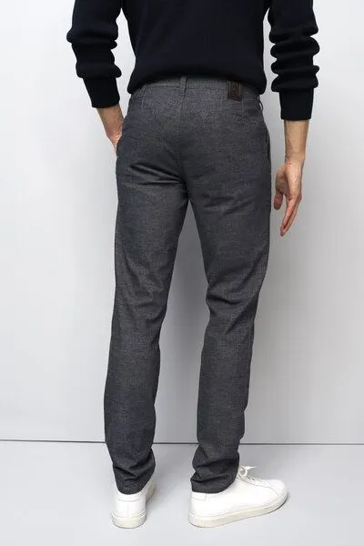 M 5 BY MEYER M 5 BY MEYER Sportliche Chino im Wool Look, Blau (dark blue), – Produktbild 6 von 8