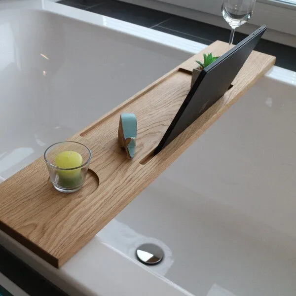Woodkopf Woodkopf Badewannenablage LEA aus Holz – Produktbild 3 von 4