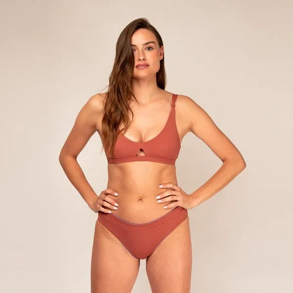 Woodlike Ocean Woodlike Ocean Ami Hipster - wendebar white / rose brown / lila, Braun, – Produktbild 1 von 4