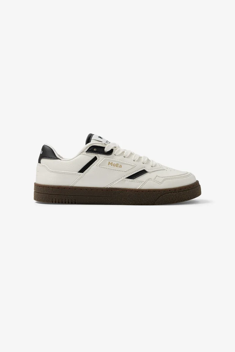 MoEa MoEa Herren vegan Sneaker Gen9 Corn Grained Weiß & Schwarz, Schwarz, – Produktbild 1 von 2