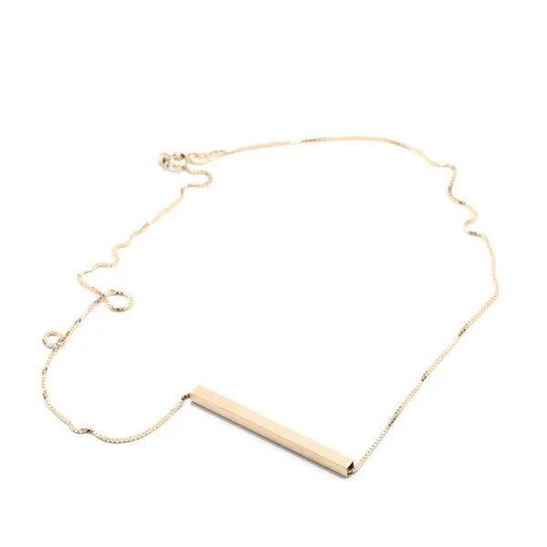 Jonathan Radetz Jewellery Jonathan Radetz Jewellery Kette Square, Gold 585, 14 Karat, Länge 43 - 53 cm, Handmade in Germany – Produktbild 1 von 1
