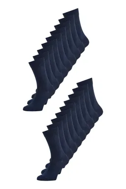 MELA MELA Damen vegan Multipack 20x Socken Navy – Produktbild 1 von 1