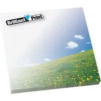Memo memo Haftnotizen 72 x 72mm, 50 Blatt, recy. weiß, mit 1-4 farbigem Einzelblattdruck – Produktbild 1 von 1