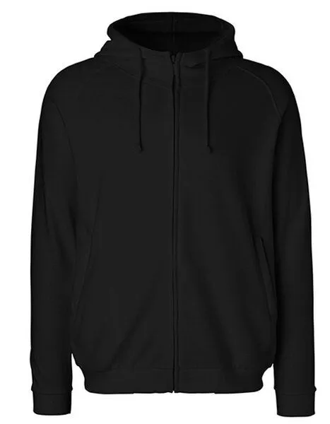 Neutral Neutral Herren Unisex College Hoodie, Schwarz, – Produktbild 2 von 4