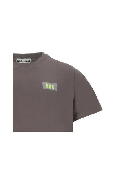 kleiderhelden kleiderhelden kheTee Unisex 215gr "Letterbox", regular fit, T-Shirt aus regenerativer Baumwolle, Dunkelgrau, – Produktbild 2 von 3
